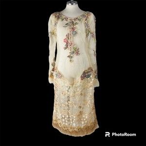 Fozia Hammad Sz S Pink Indian Pakistani Bridal Dress Overlay
